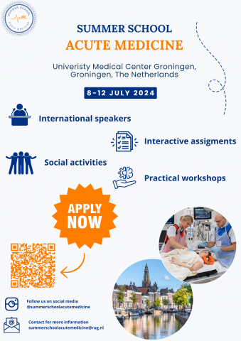 Summer School on Acute Medicine at University of Groningen